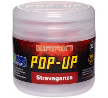 Boilies Brain Pop-Up F1 Stravaganza (strawberry with caviar) 10mm 20g