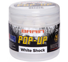 Boilies Brain Pop-Up F1 White Shock (white chocolate) 10mm 20g