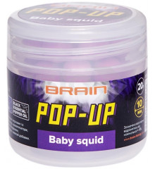 Boilies Brain Pop-Up F1 Baby squid (squid) 12mm 15g
