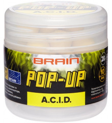Boilies Brain Pop-Up F1 ACID (lemon) 10mm 20g