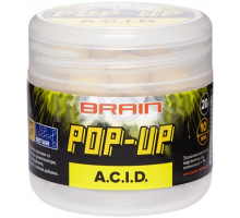 Boilies Brain Pop-Up F1 ACID (lemon) 12mm 15g