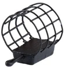Кормушка Brain фидерная XS 3x10 ячеек крашенная (ц:черный) 30g