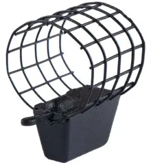 Кормушка Brain фидерная S 4x13 ячеек крашенная (ц.:черный) 50g