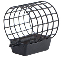 Кормушка Brain фидерная M 5x14 ячеек крашенная (ц.:черный) 100g