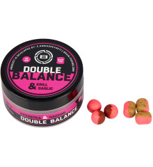 Бойлы Brain Double Balance Krill & Garlic (креветка + чеснок) 10+8х12mm