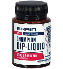 Дип-ликвид Brain Champion Squid & Robin Red (кальмар+специя) 100ml