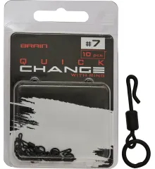 Вертлюжок с застежкой Brain Quick Change With Ring #7 (10 шт/уп) SGCA-8021-7