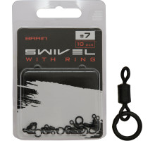 Brain Swivel With Ring #7 (10 pcs/pack) SGCA-8013-7