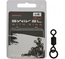 Вертлюжок Brain Swivel With Ring #4 (10 шт/уп) SGCA-8013-4