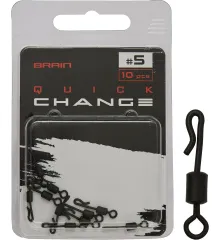 Вертлюжок с застежкой Brain Quick Change #5 (10 шт/уп) SGQS-8007-5