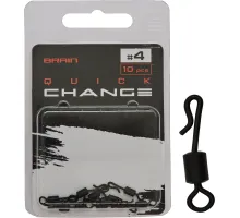 Swivel with fastener Brain Quick Change #4 (10 pcs/pack) SGQS-8007-4