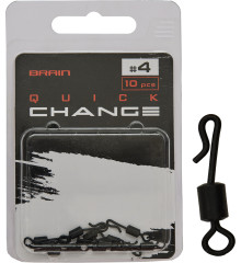 Swivel with fastener Brain Quick Change #4 (10 pcs/pack) SGQS-8007-4
