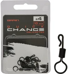 Вертлюжок с застежкой Brain Quick Change (helicopter) #4 (10 шт/уп) SGCA-8023-4