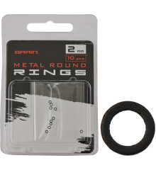 Кольцо Brain Metal Round Rings 2mm (10 шт/уп) SGQS-8017-1