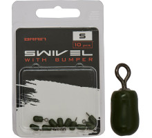 Brain Swivel With Bumper S (10 pcs/pack) SGXA-9292S