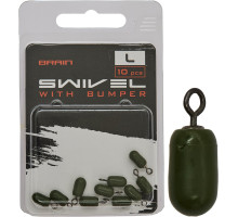 Вертлюжок Brain Swivel With Bumper L (10 шт/уп) SGXA-9292L