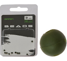 Бусинка Brain Beads 3mm (10 шт/уп) Green SGXA-9240-2