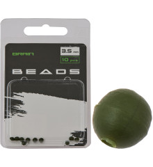 Бусинка Brain Beads 3.5mm (10 шт/уп) Green SGXA-9240-3