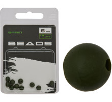Бусинка Brain Beads 6mm (10 шт/уп) Green SGXA-9240-6