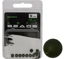 Brain Soft Beads 5mm (10 pcs/pack) Green SGXA-CA01-5