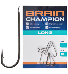 Гачок Brain Champion Long #10 (10 шт/уп)