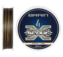 Cord Brain Scout 4X 150m (camo) 0.163mm 9.8kg
