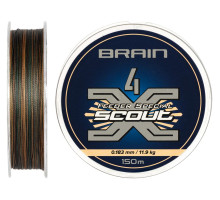 Cord Brain Scout 4X 150m (camo) 0.183mm 11.9kg
