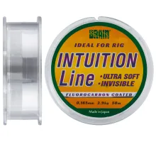Волосінь Brain Intuition 50m 0,185 mm #1,2 2,9 kg 6,4 lb ц.: clear
