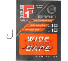 Гачок Brain F1 Wide Gape #6 (9 шт/уп)