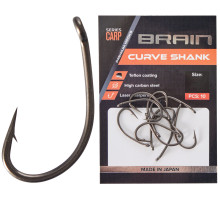 Hook Brain Curve Shank #4 (10 pcs/pack)