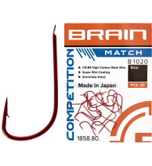 Гачок Brain Match B1020 #16 (20 шт/уп) ц:red