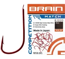 Hook Brain Match B1020 #14 (20 pcs/pack) c: red