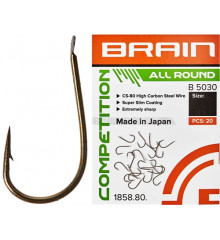 Крючок Brain All Round B5030 #16 (20 шт/уп) ц:bronze