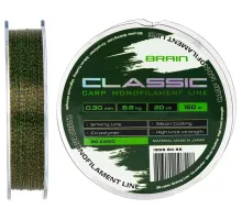 Line Brain Classic Carp Line 3D (camo) 150m 0.30mm 20lb 8.8kg
