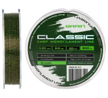 Волосінь Brain Classic Carp Line 3D (camo) 300m 0.30mm 20lb 8.8kg