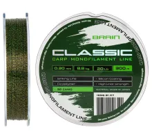 Line Brain Classic Carp Line 3D (camo) 300m 0.30mm 20lb 8.8kg