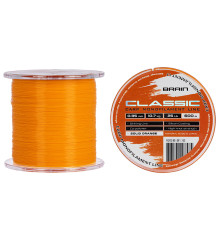 Line Brain Classic Carp Line (solid orange) 600m 0.35mm 25lb 10.7kg