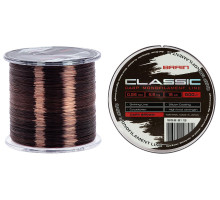Волосінь Brain Classic Carp Line (dark brown) 600m 0.25mm 15lb 6.6kg