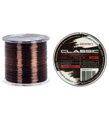 Леска Brain Classic Carp Line (dark brown) 600m 0.28mm 18lb 7.9kg