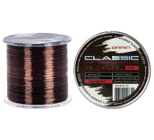 Волосінь Brain Classic Carp Line (dark brown) 600m 0.35mm 25lb 10.7kg