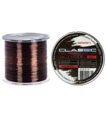 Леска Brain Classic Carp Line (dark brown) 600m 0.35mm 25lb 10.7kg