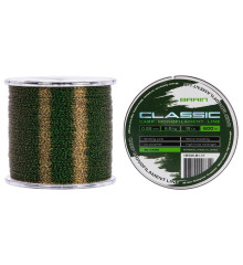 Леска Brain Classic Carp Line 3D (camo) 600m 0.25mm 15lb 6.6kg