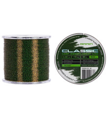 Леска Brain Classic Carp Line 3D (camo) 600m 0.28mm 18lb 7.9kg