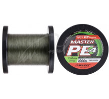 Cord Select Master PE 1000m 0.10mm 13kg dark green