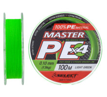 Шнур Select Master PE 100m (салат.) 0.10мм 13кг