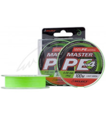 Шнур Select Master PE 100m (салат.) 0.12 мм 15кг