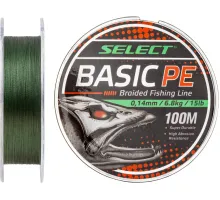 Cord Select Basic PE 150m dark green 0.08mm 8LB / 4kg