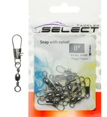 Вертлюжок с застежкой Select SF003 size 2, 7 шт.