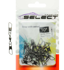 Вертлюжок с застежкой Select SF002 size 10, 10 шт.