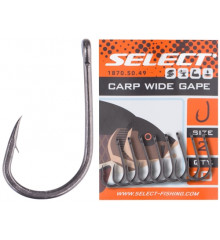 Select Carp Wide Gape 8 Hook, 10 / pack